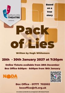 2026-27 Season, Play 3, Pack of Lies by Hugh Whitemore